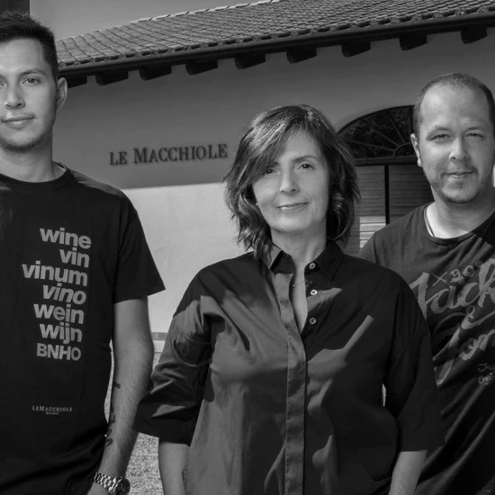 Cinzia Merli and her sons Elia and Mattia